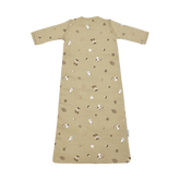Meyco Baby sleeping bag with zip-off sleeves Forest Animals Sand 90 cm